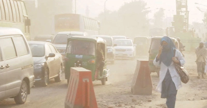 Dhaka’s air quality ‘moderate’ this morning