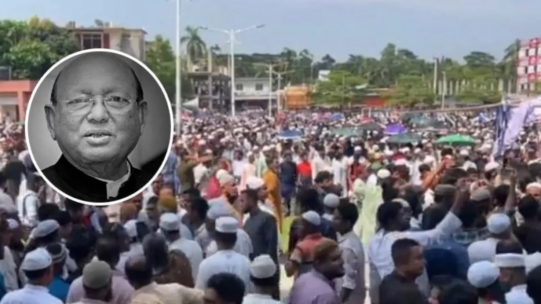 Tofail Ahmed laid to rest at family graveyard in Bhola