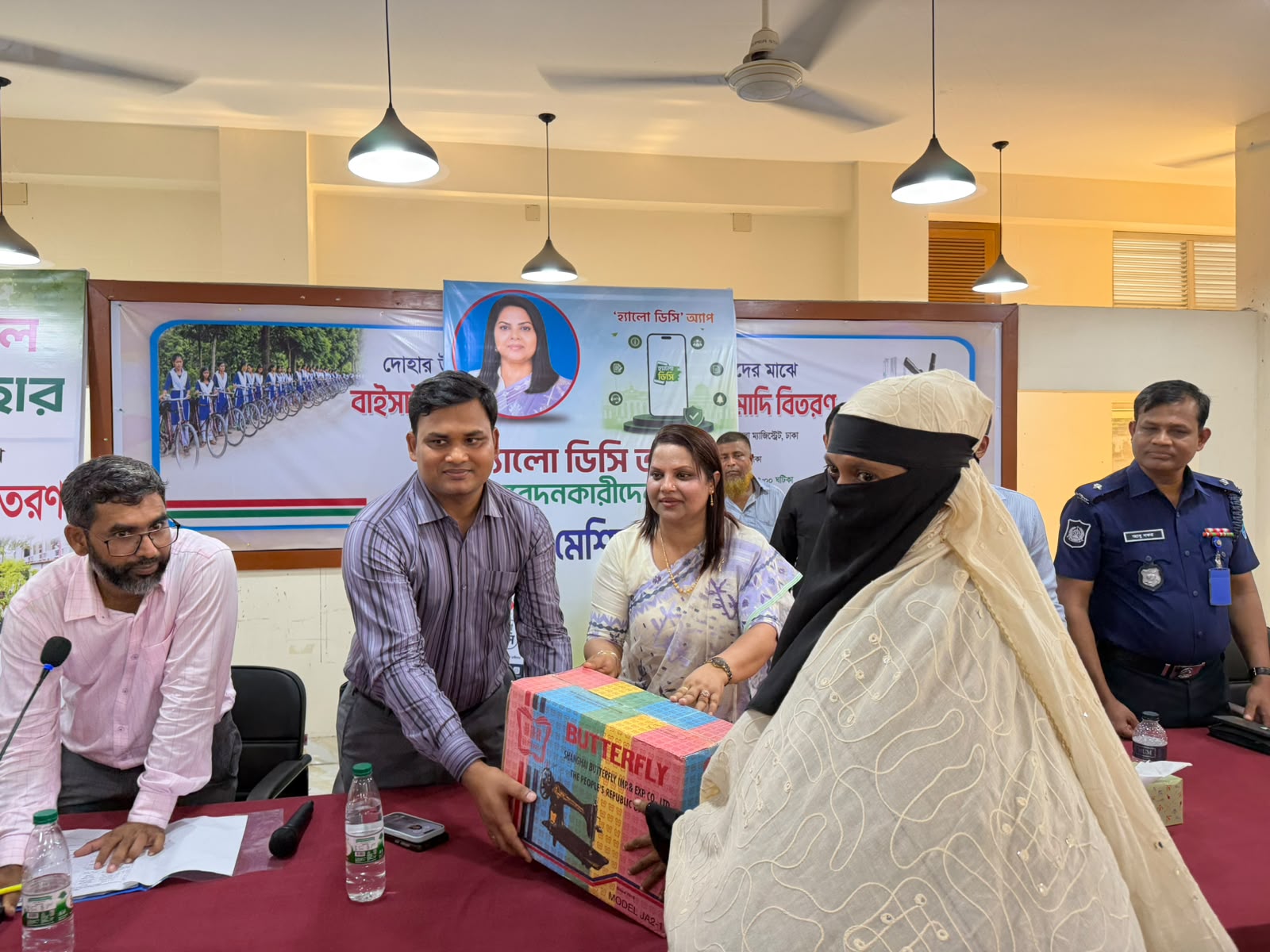 14 underprivileged women in Dohar receive sewing machines through ‘Hello DC’