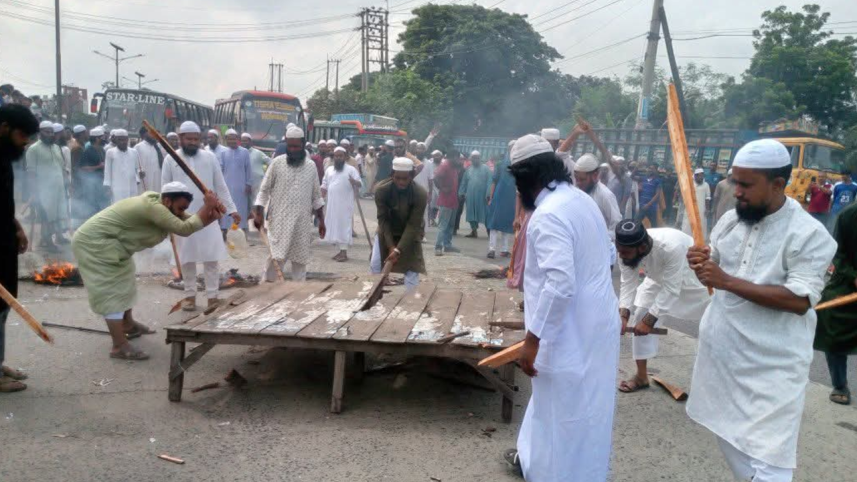 9 held in Islami Jubo Andolan leader’s killing, highway blockade lifted in N’ganj